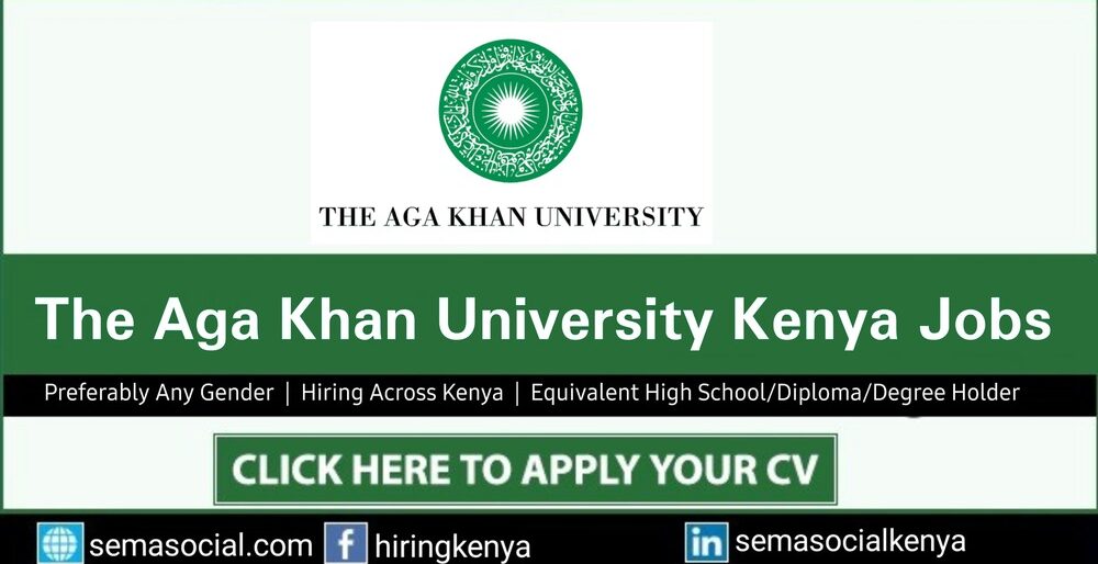 Aga Khan University Hiring