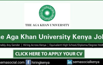 Aga Khan University Hiring