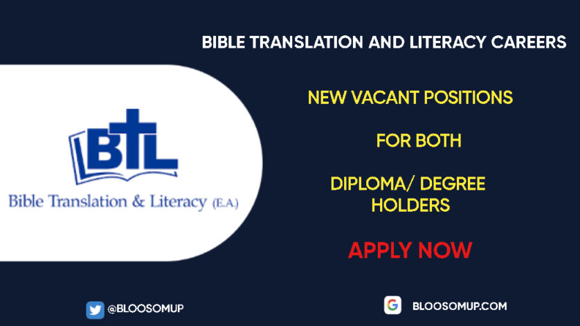 Career Opportunities at Bible Translation and Literacy