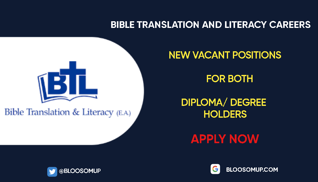Career Opportunities at Bible Translation and Literacy