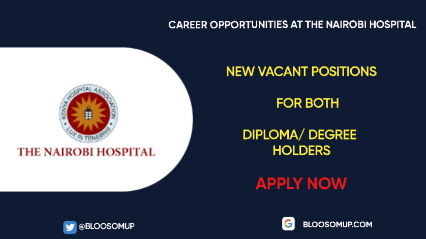 Career Opportunities at The Nairobi Hospital