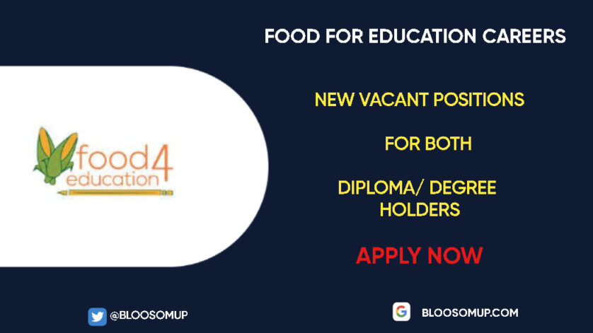 Career Opportunities at Food For Education