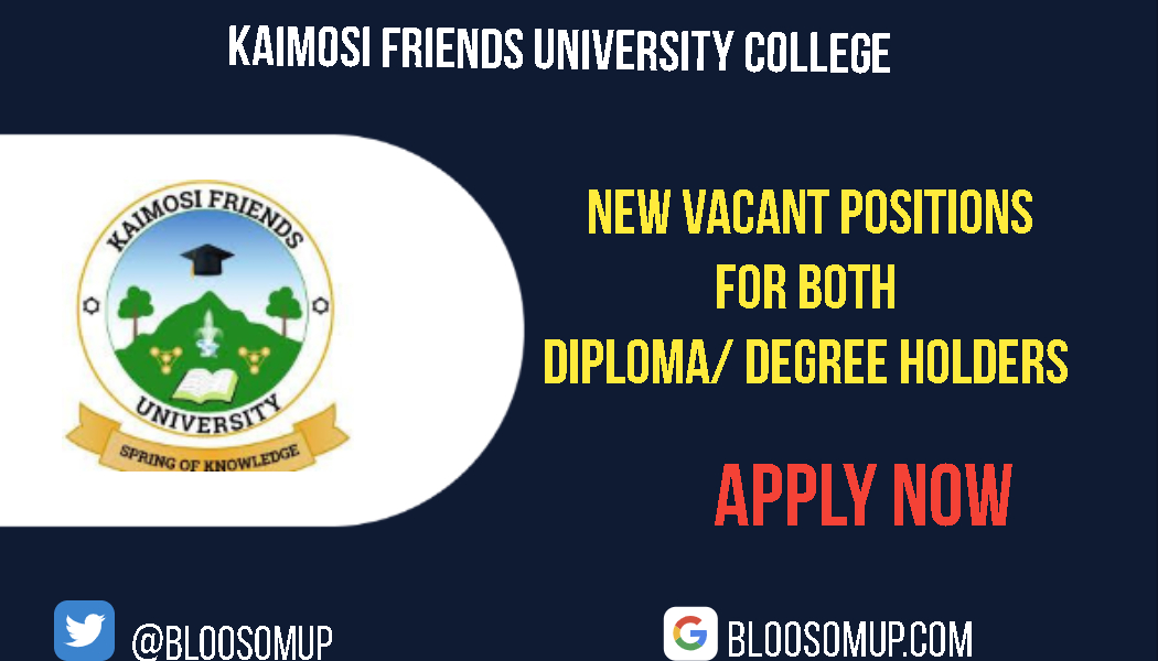 Kaimosi Friends University College oppoertunities