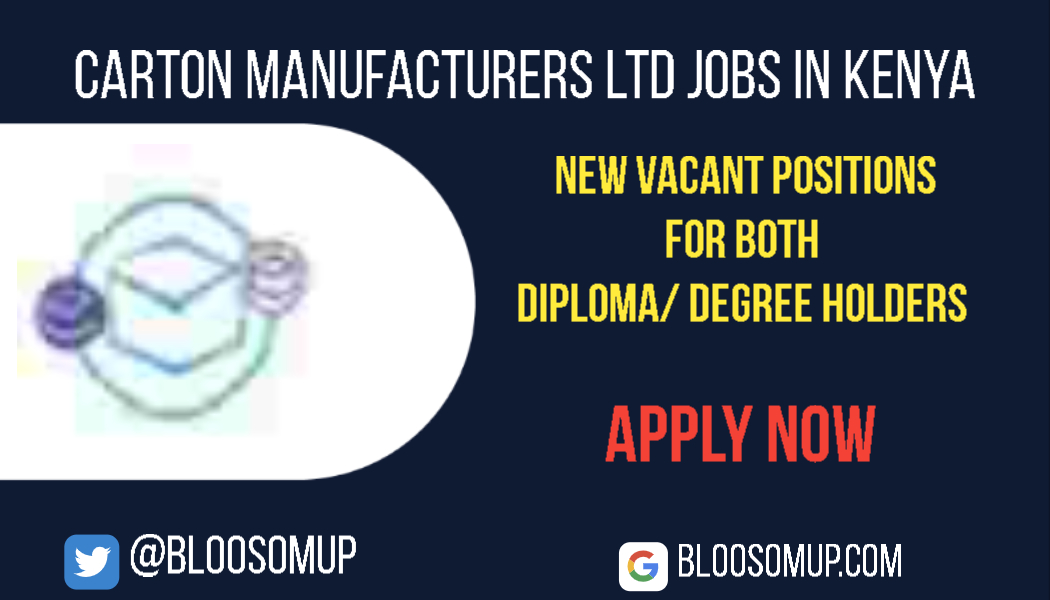 Carton Manufacturers Ltd Jobs in Kenya